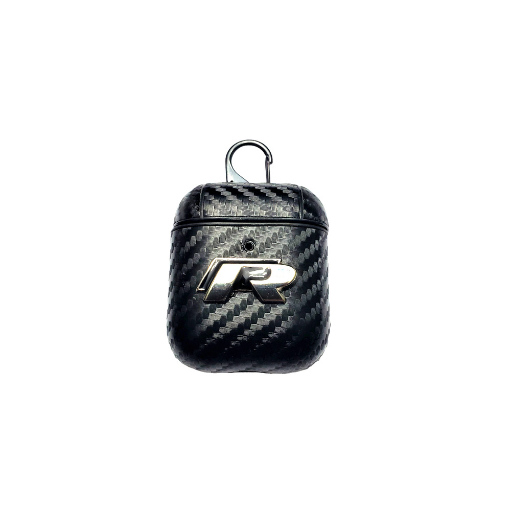 Case Cover For Airpods Fits only 1st and 2nd Gen Carbon Design for VW R line